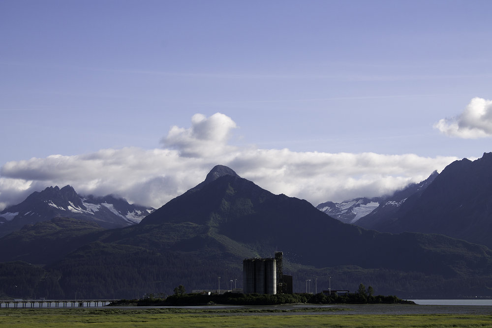 Ammunition Island, outside Valdez