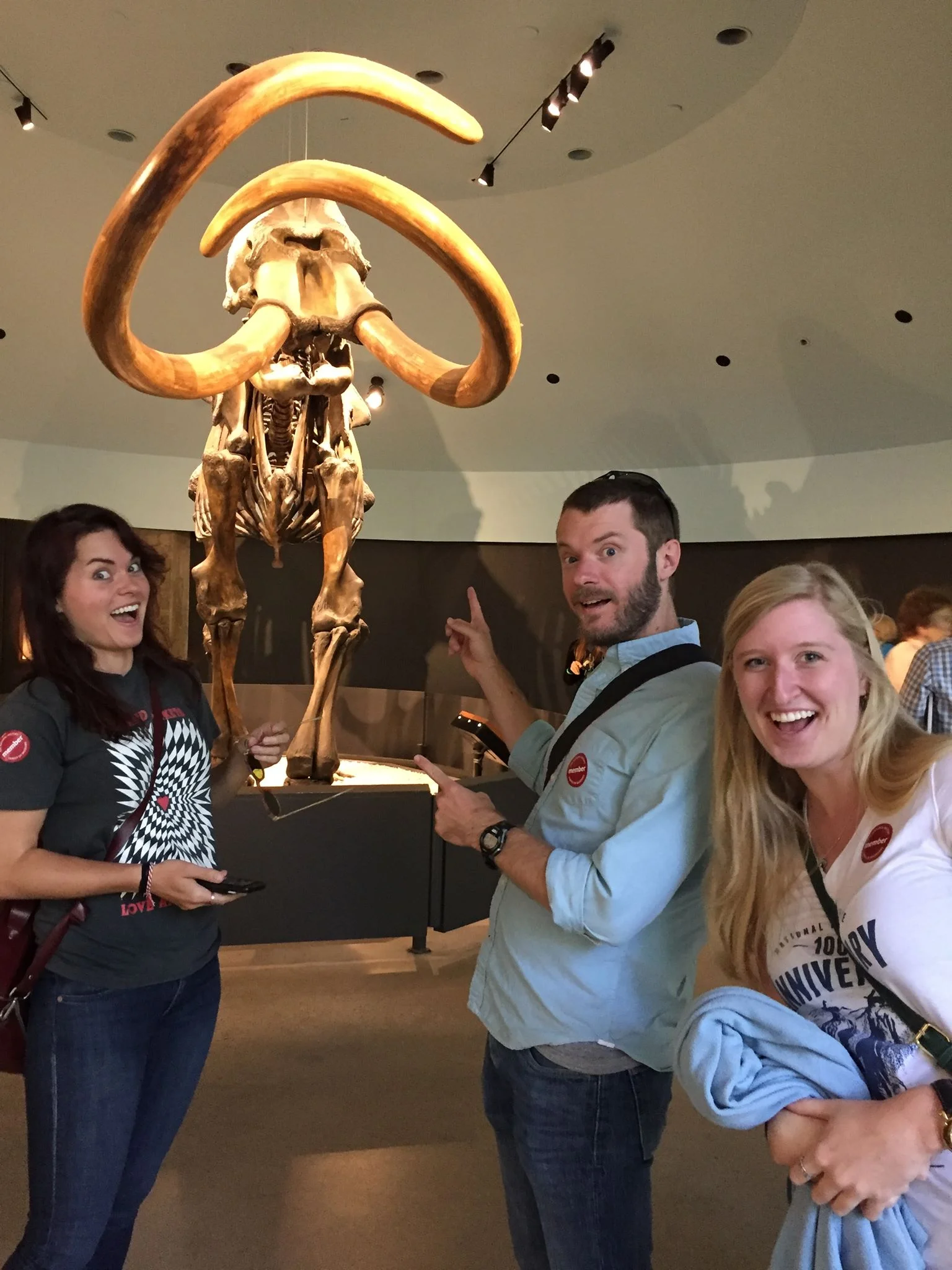 Colleagues conducting very serious research at the La Brea Tar Pits. May 2017.