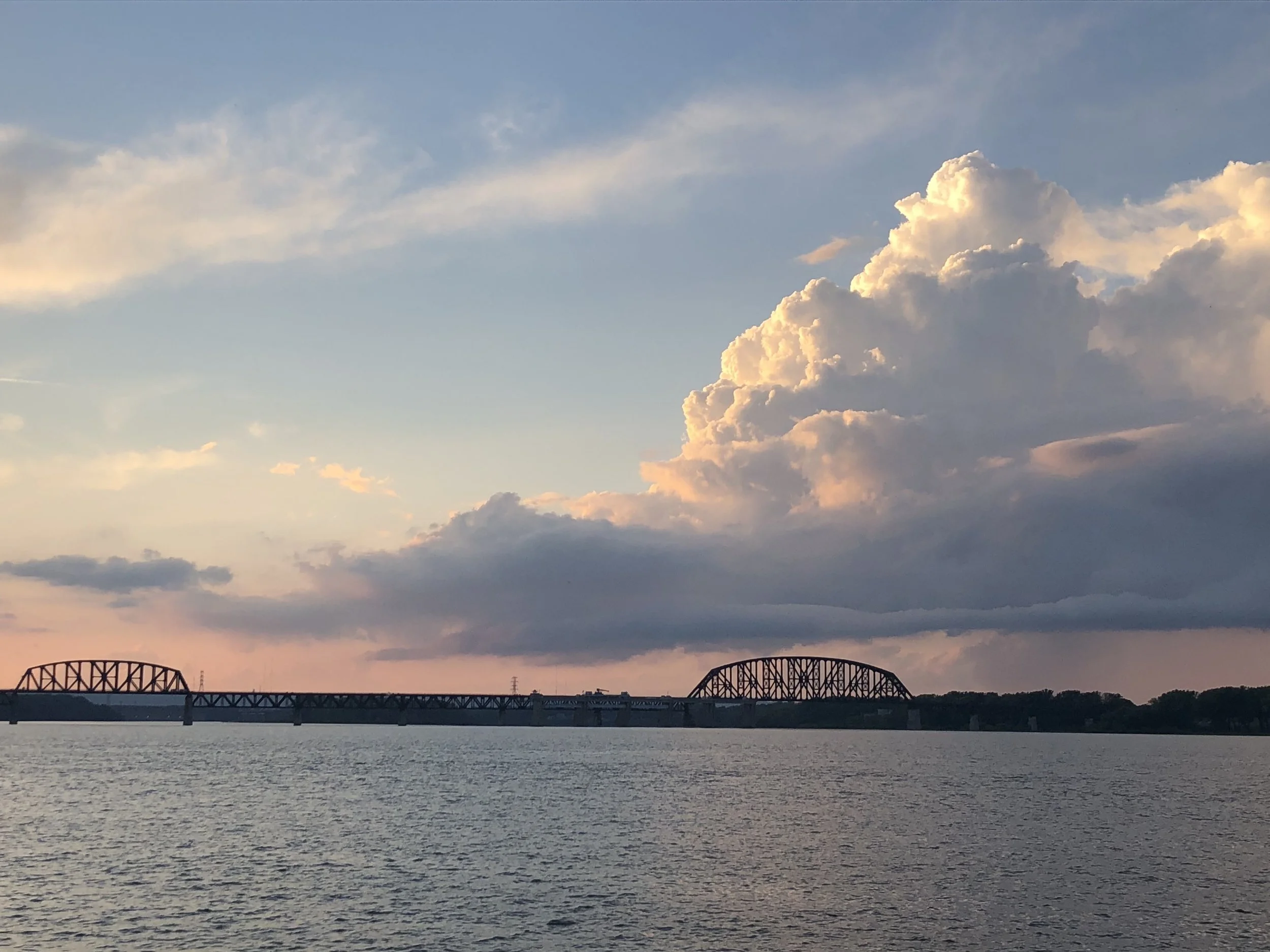 On the banks of the Ohio River, Louisville.