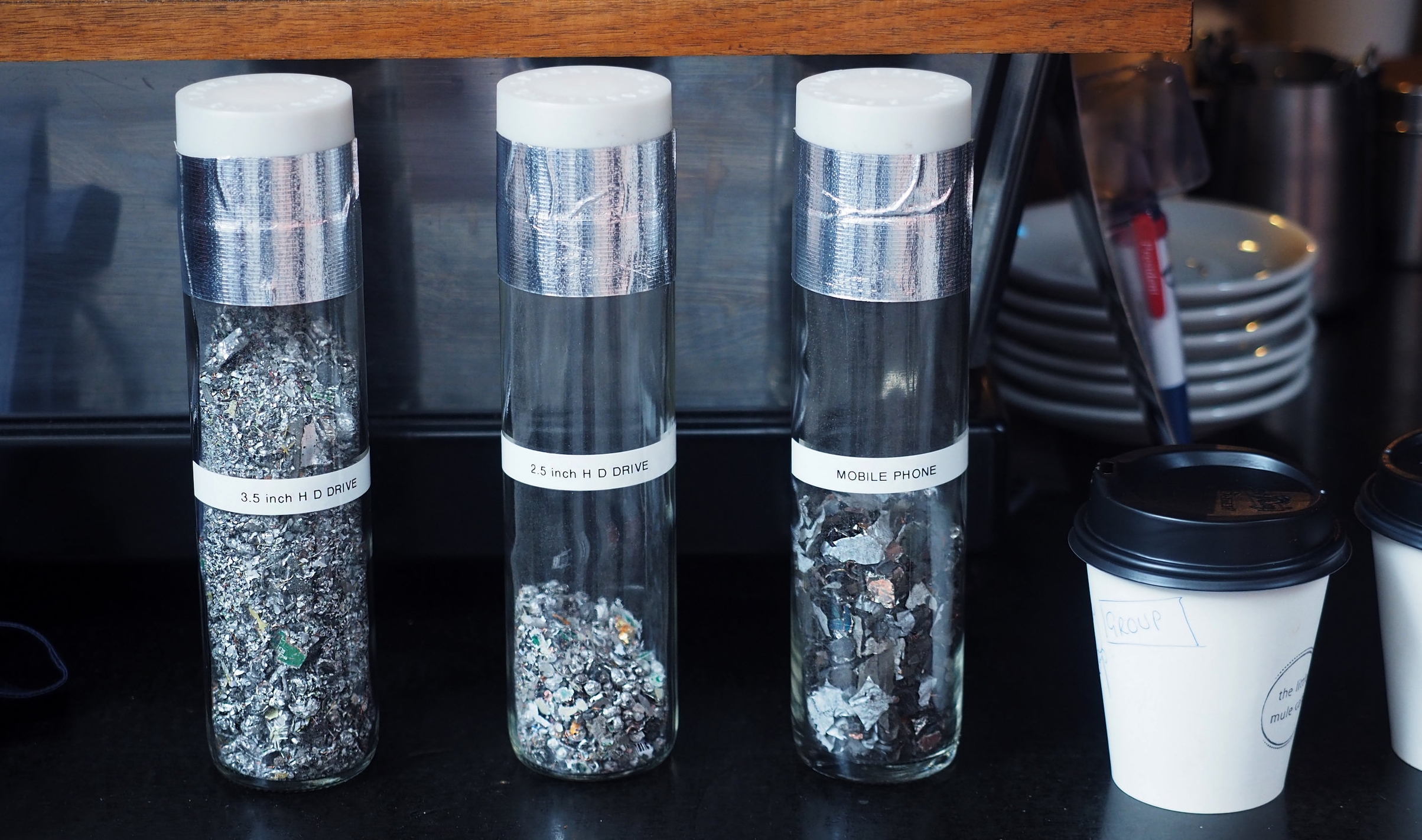 The final product - What happens to your drives when they come out of our mobile machine