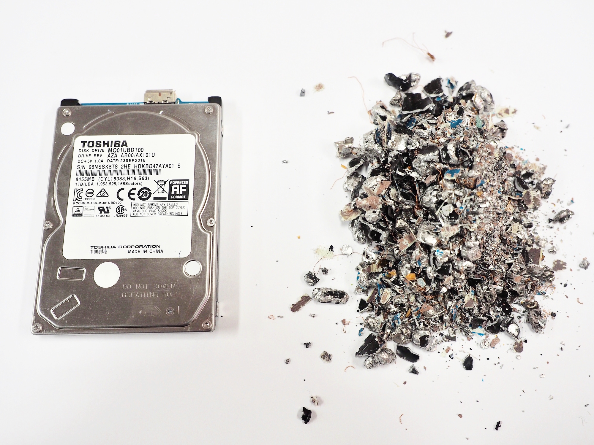 A drive, and what that drive becomes using our machine