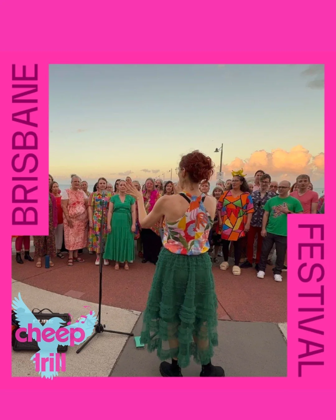 ☀️ WAKE UP AND SING ☀️

WAKE UP AND SING is an early morning pop-up choir experience as part of Brisbane Festival, located at Village Green - Festival Village (Southbank)! 🎶

On Tuesday 15 Sept at 7am (yes, 7 in the actual morning!) join conductor E