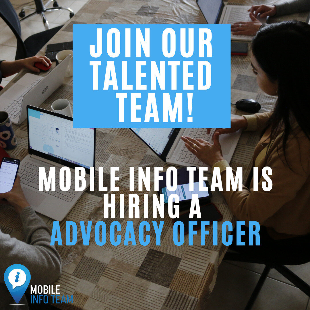 🔔Mobile Info Team is #hiring a new #Advocacy Officer! 

📢 Are you interested in advocacy work on #asylum procedures, #border violence &amp; #detention in #Greece and across the EU?

📝 Send your CV and cover letter to us to apply!

➡ Head to our li