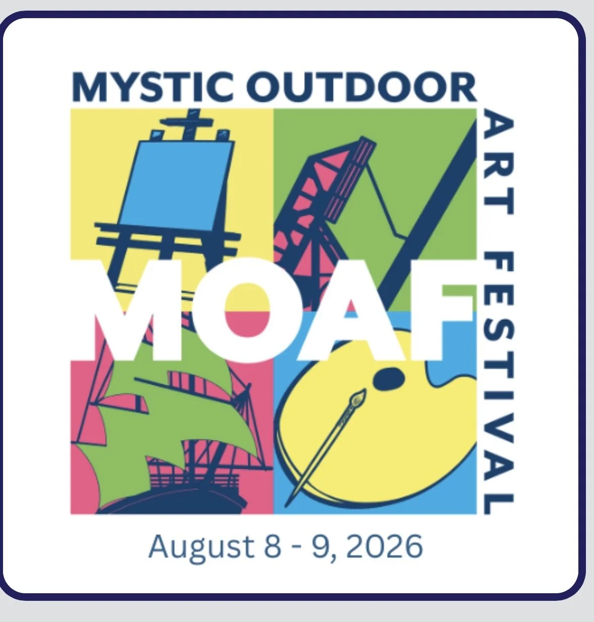 The 68th Annual Mystic Outdoor Art Festival