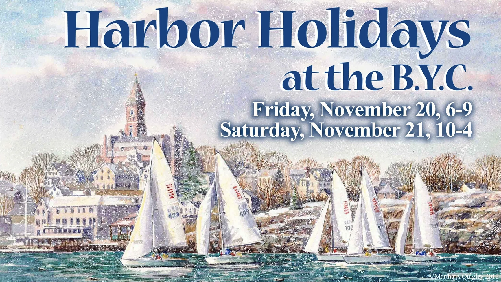 Harbor Holidays at Boston Yacht Club