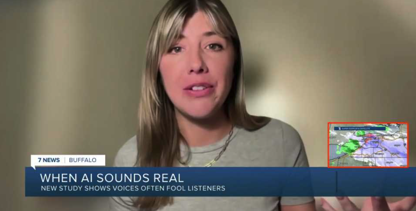 Discussing AI-Powered Scams on WKBW ABC