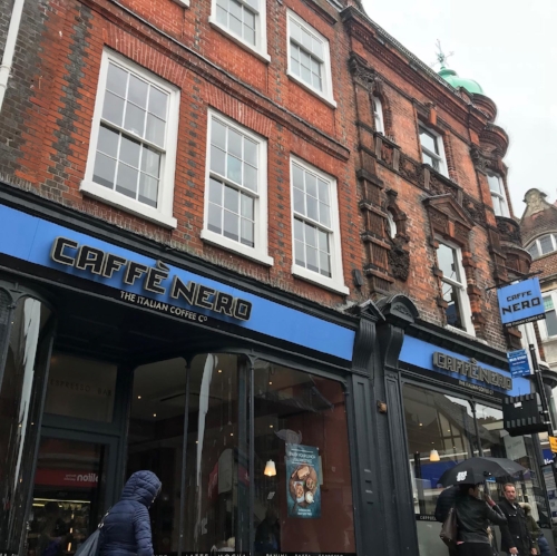 cafe nero, ipswich, study place