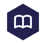 bookkeeping blue icon