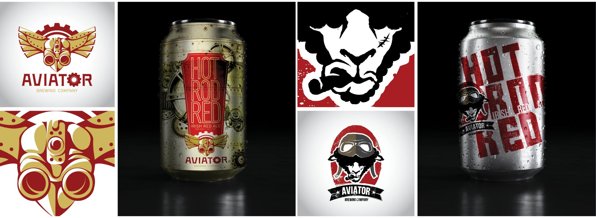 Aviator Brewing Identity & Packaging