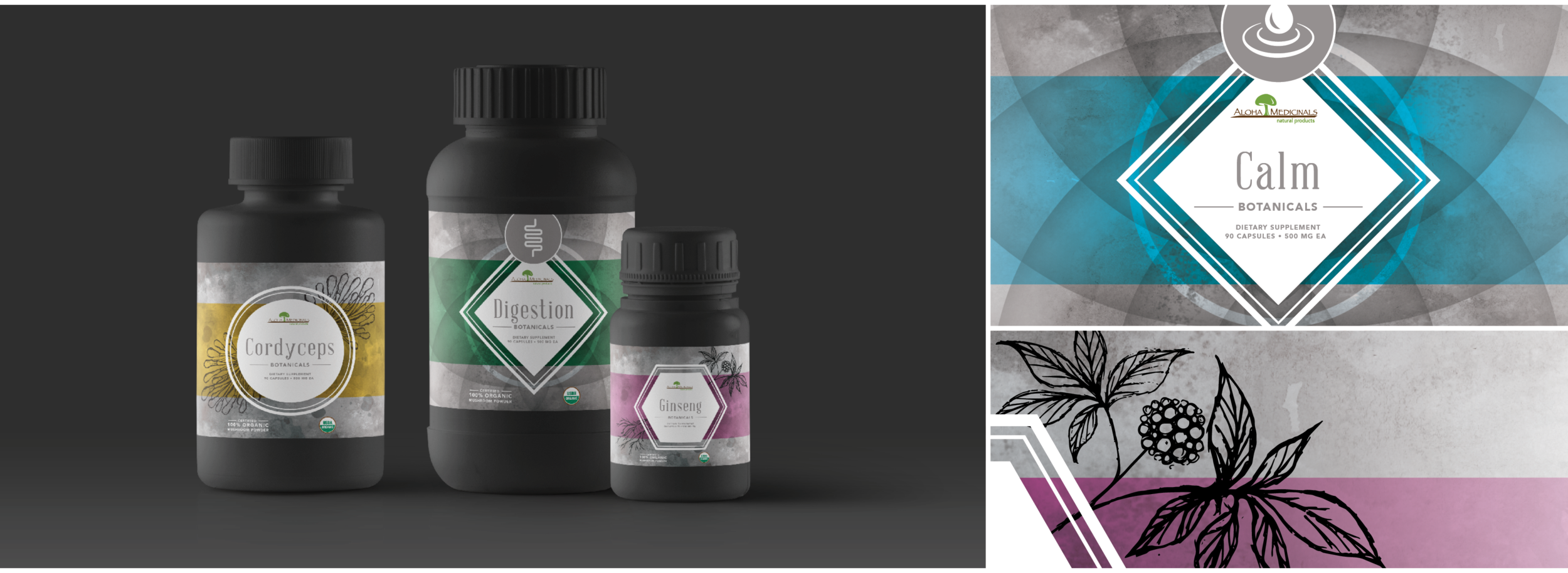 Aloha Medicinals Packaging
