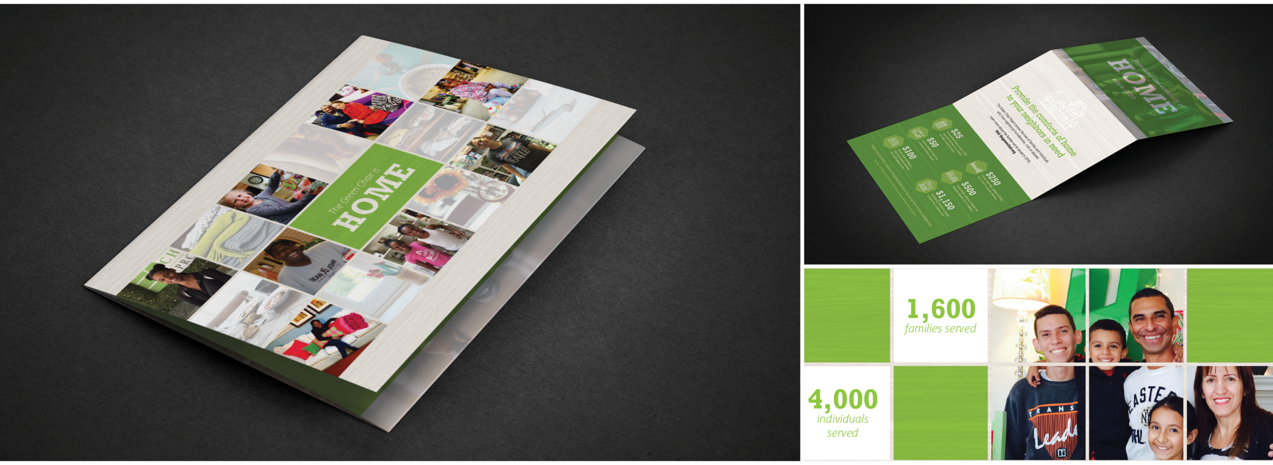 Green Chair Project Mailer