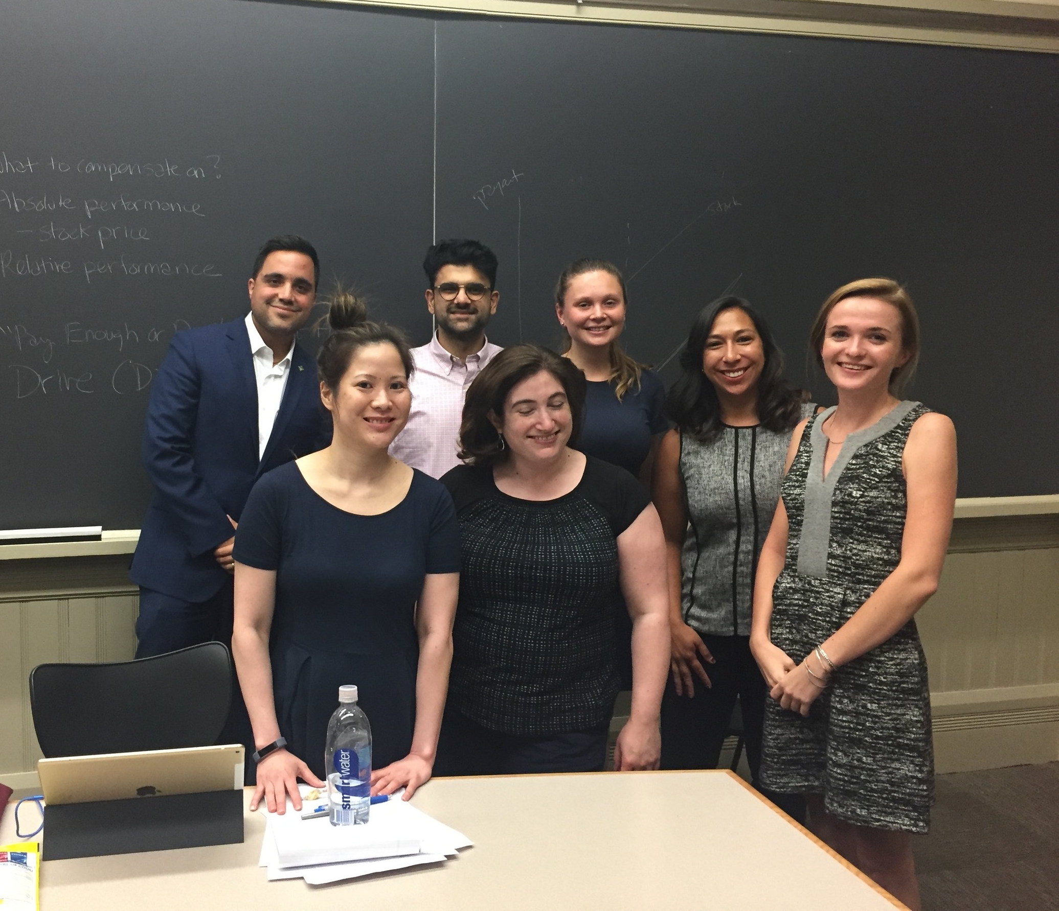 My students dressed for their mock job interviews at the Harvard Summer School