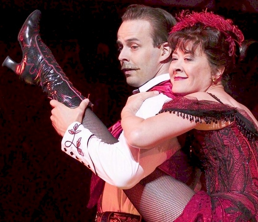  Noah Racey and Karen Ziemba,&nbsp;Curtains. (Starring David Hyde Pierce).&nbsp;Hirschfeld Theatre 