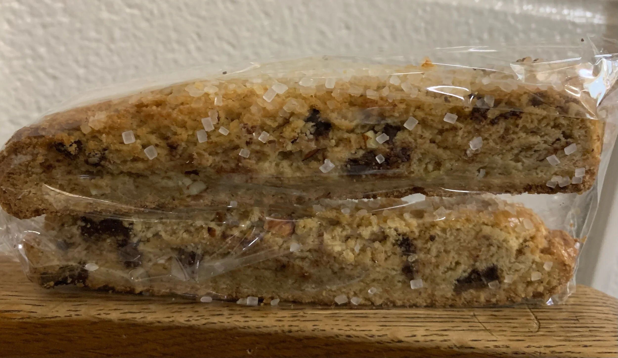 Filomena's Biscotti -Chocolate Chip and Almond