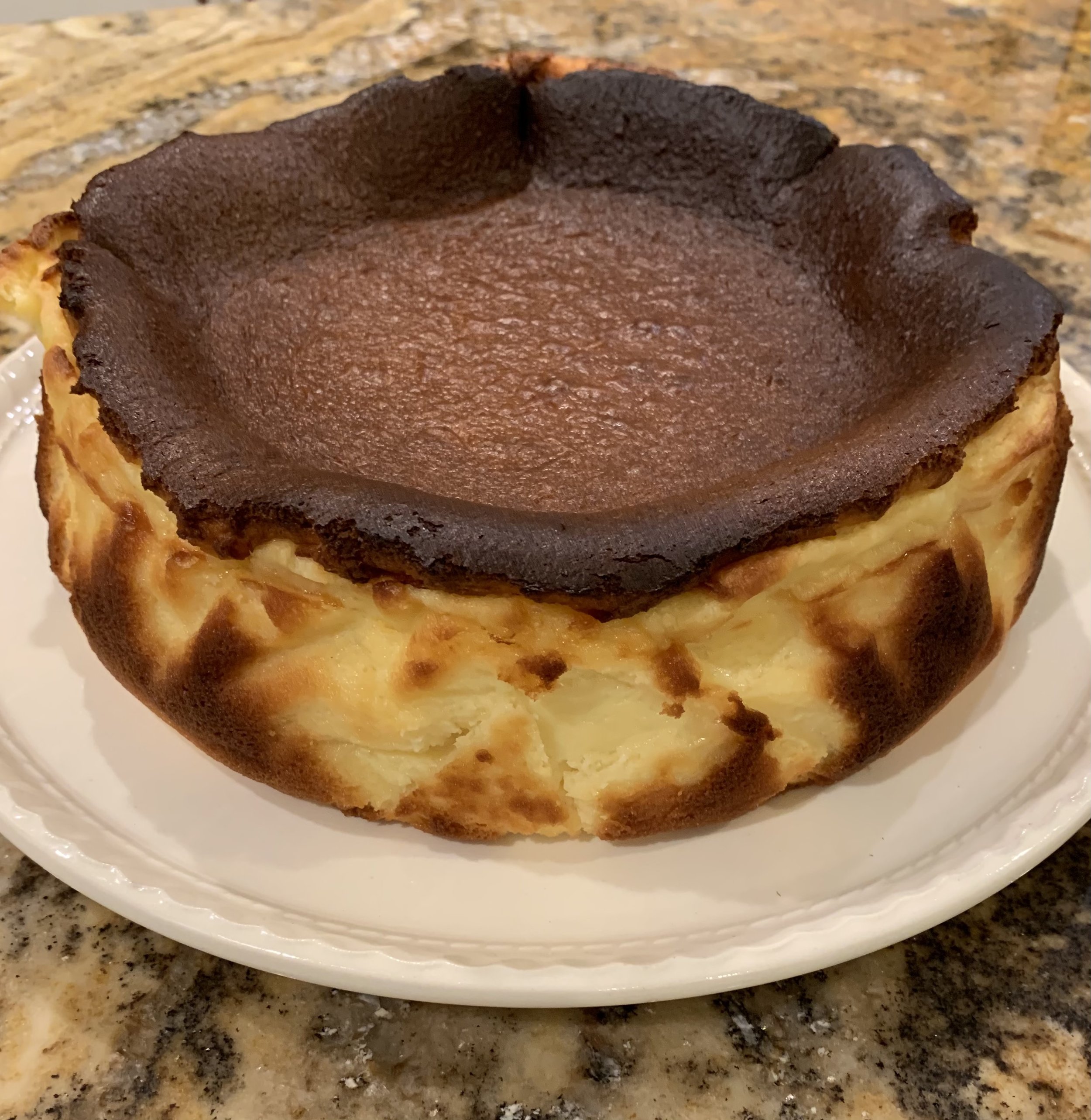 Resepi burnt cheesecake
