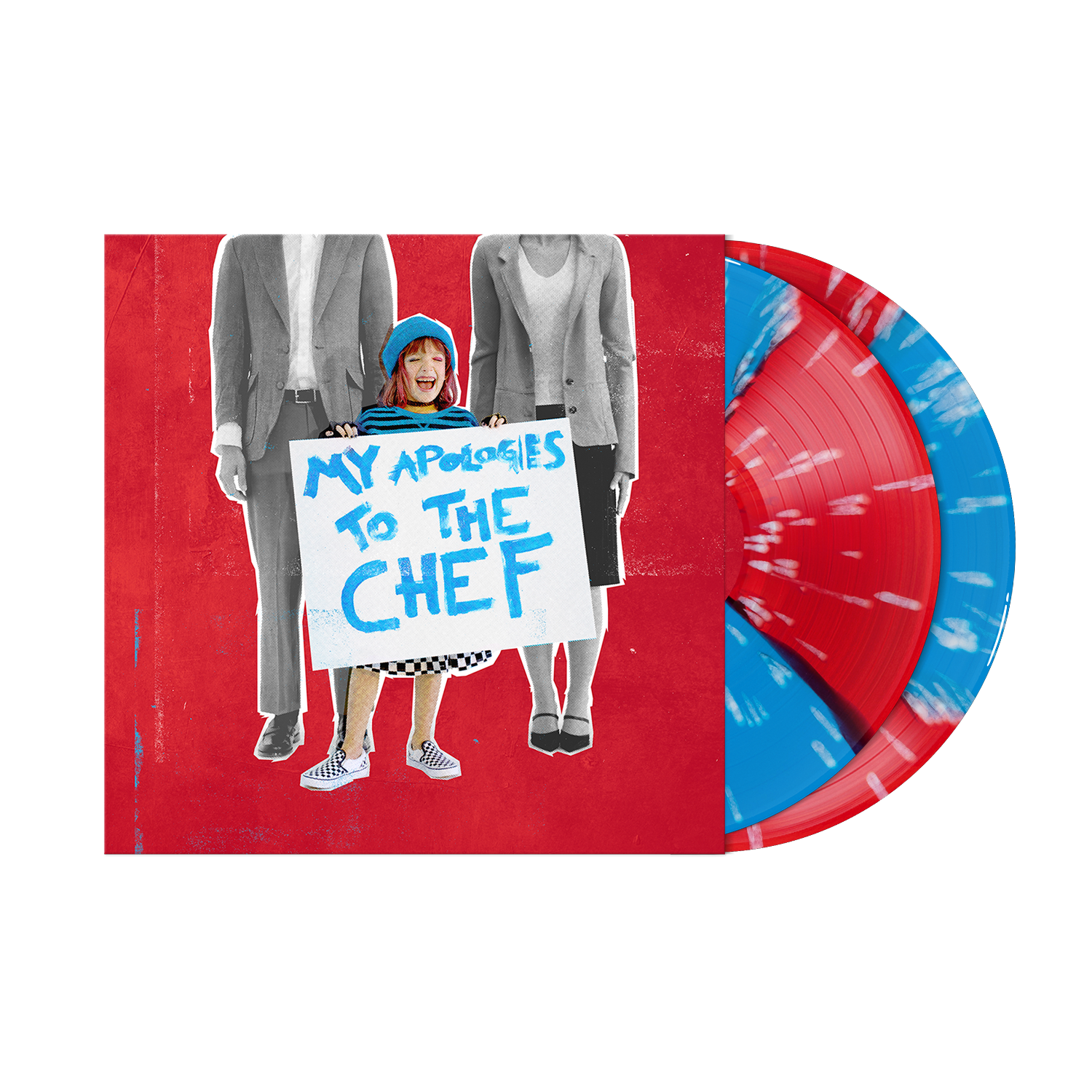 My Apologies To The Chef (Deluxe) Ruby &amp; Sky Blue Quad w/ White Splatter Vinyl 2LP