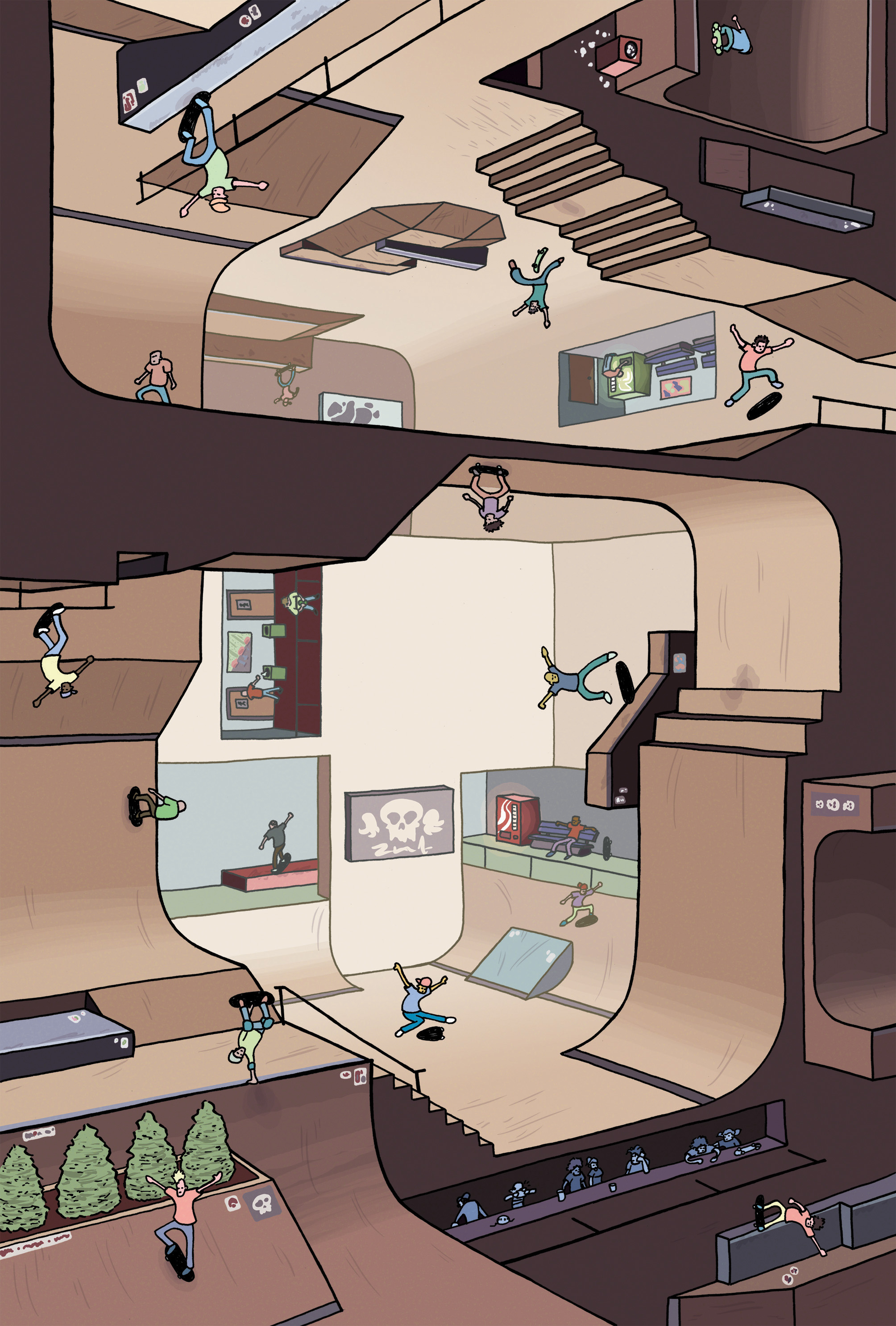 Upside Down Skatepark