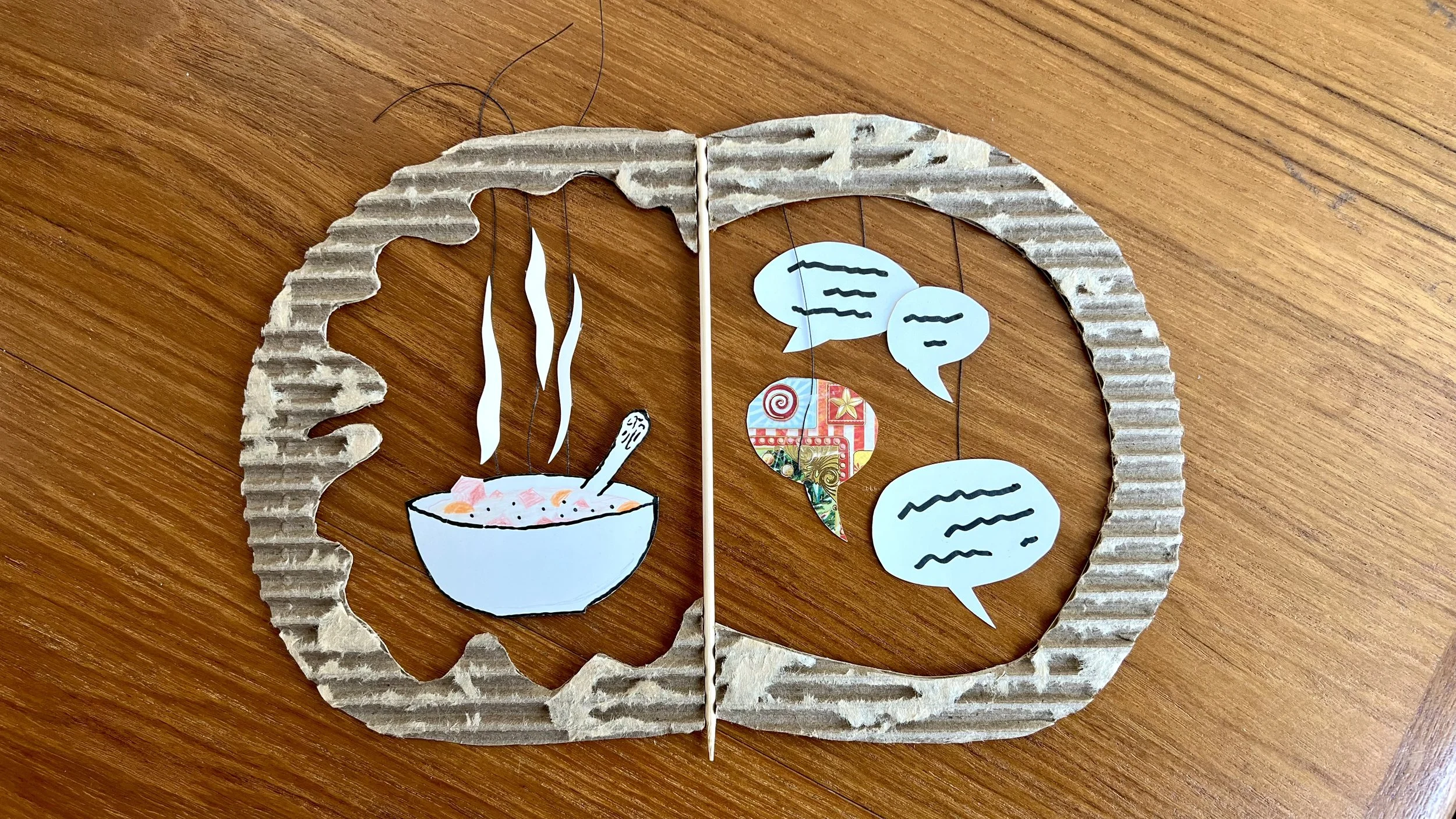 soup sculpture mockup