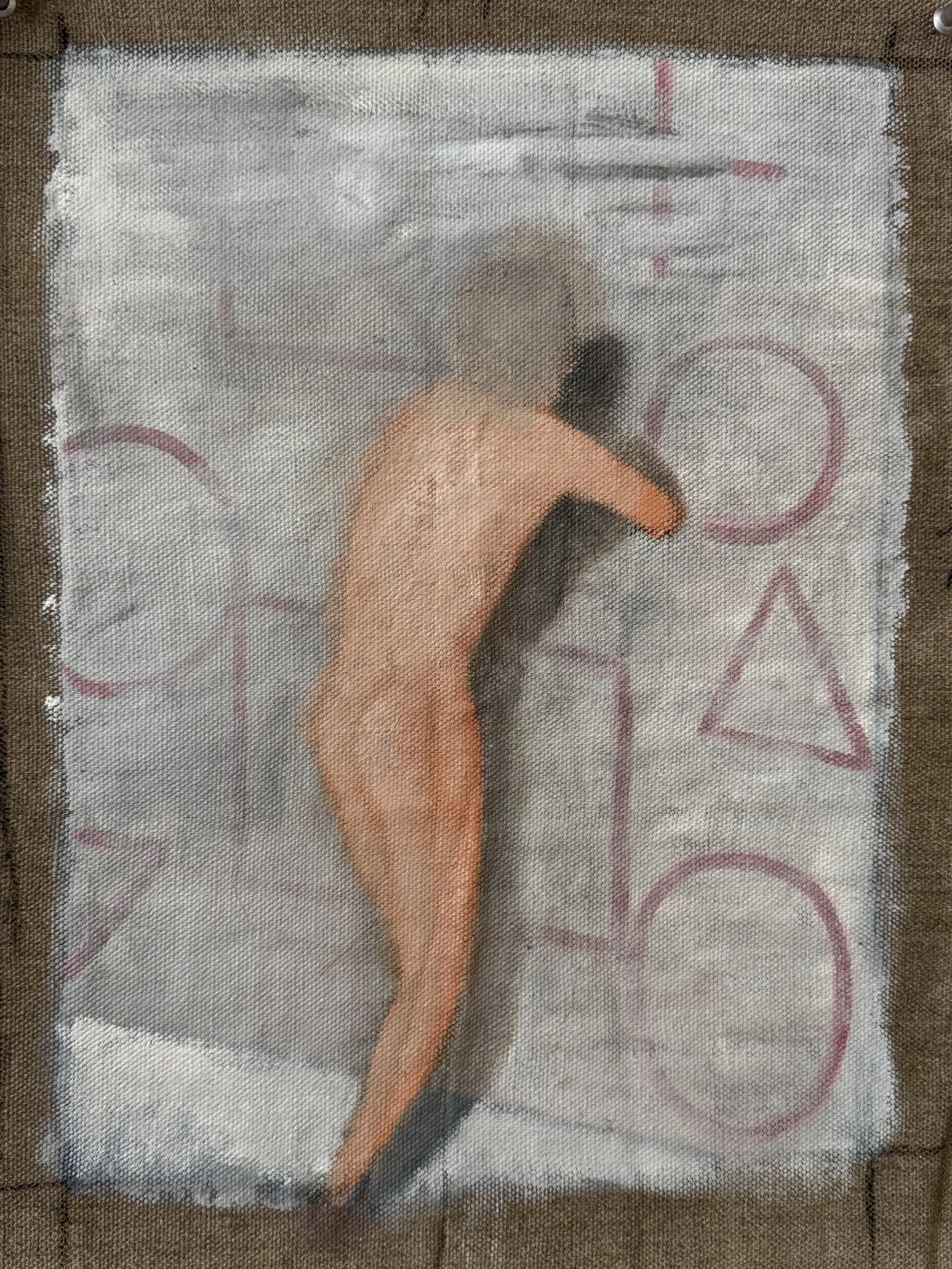 The Figure Enters Painting