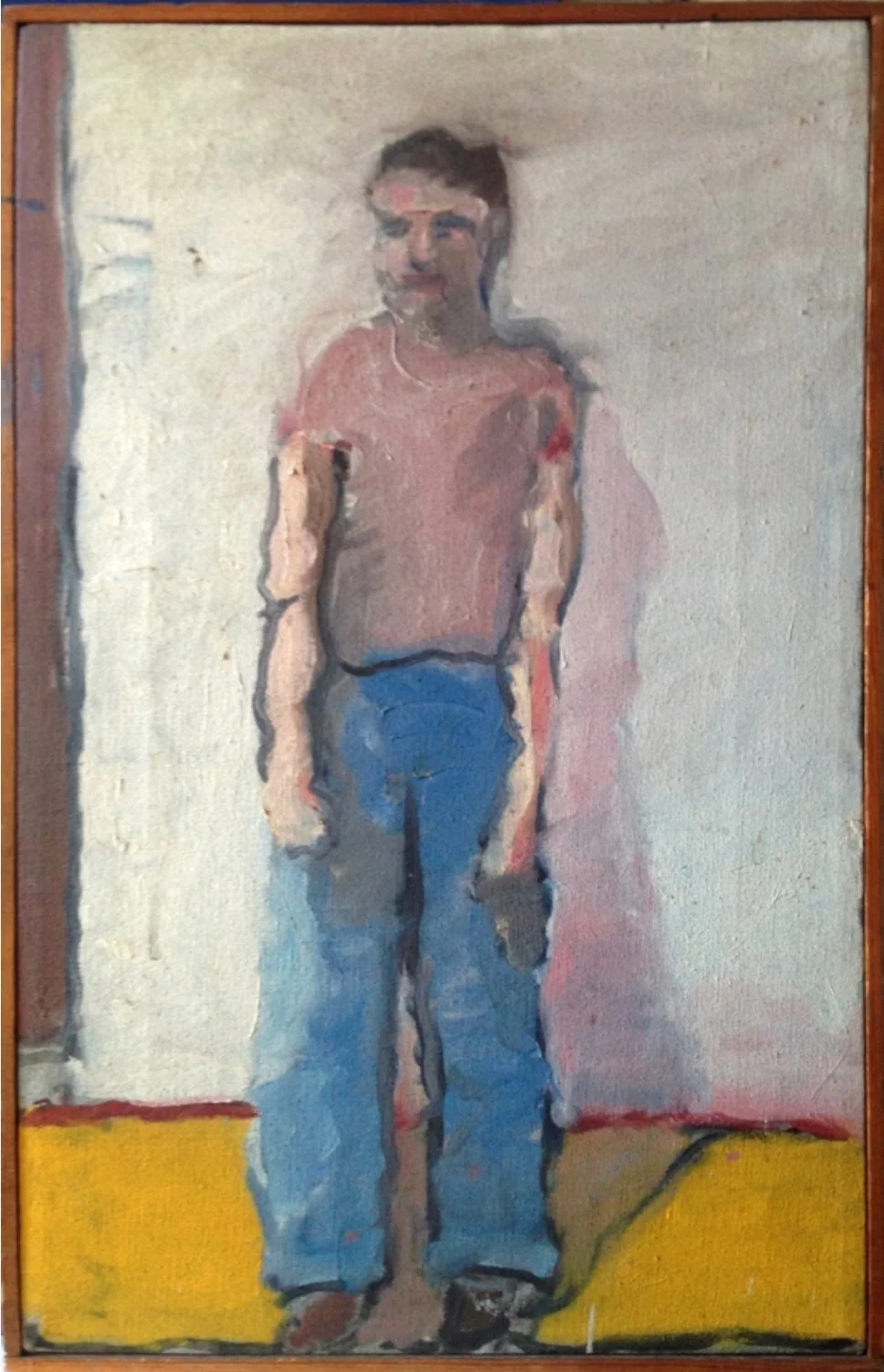 Little Portrait oil on canvas, 8” x 12'“ 1976