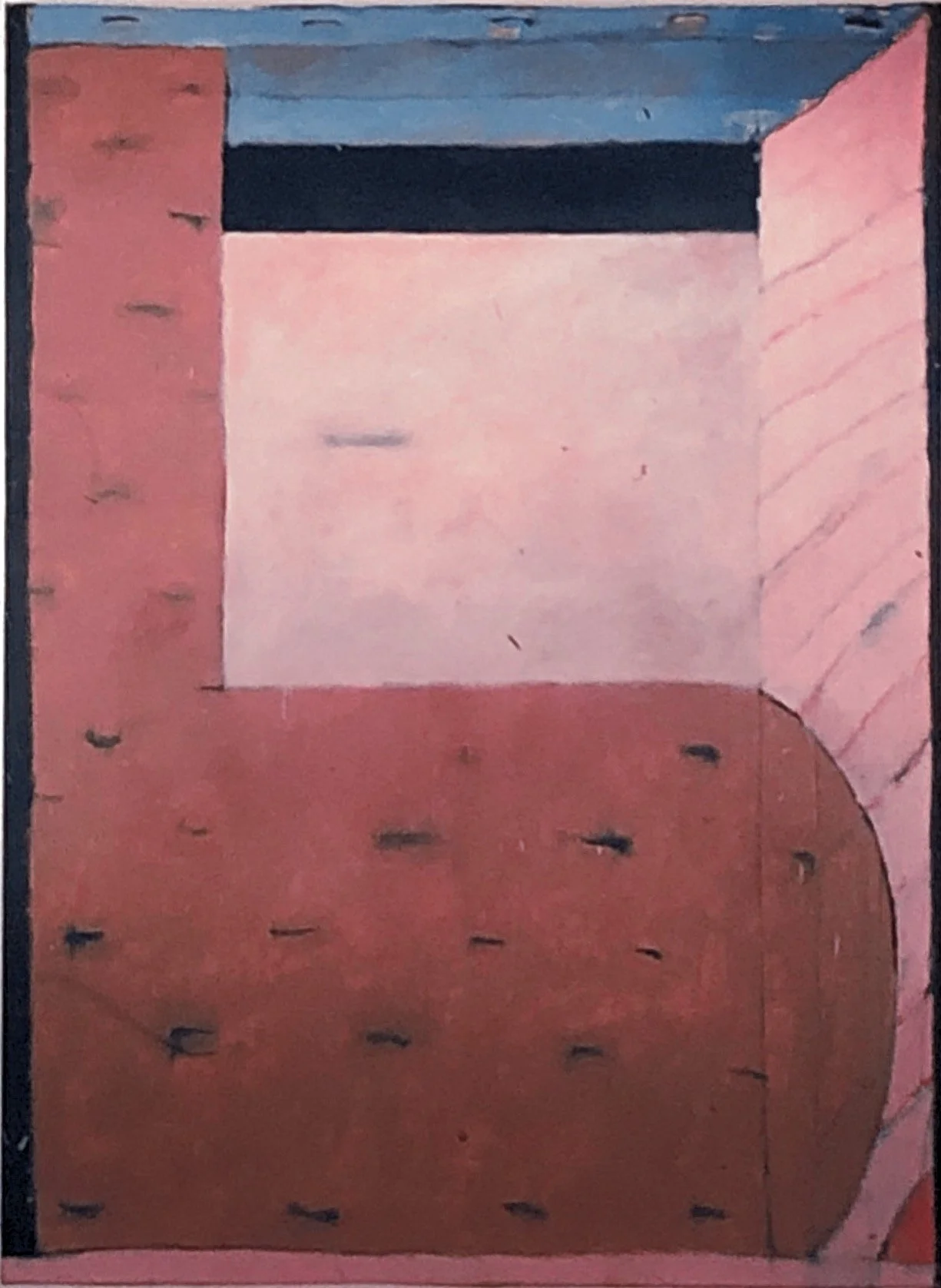 Untitled 1977 oil on canvas, 66” x 90”