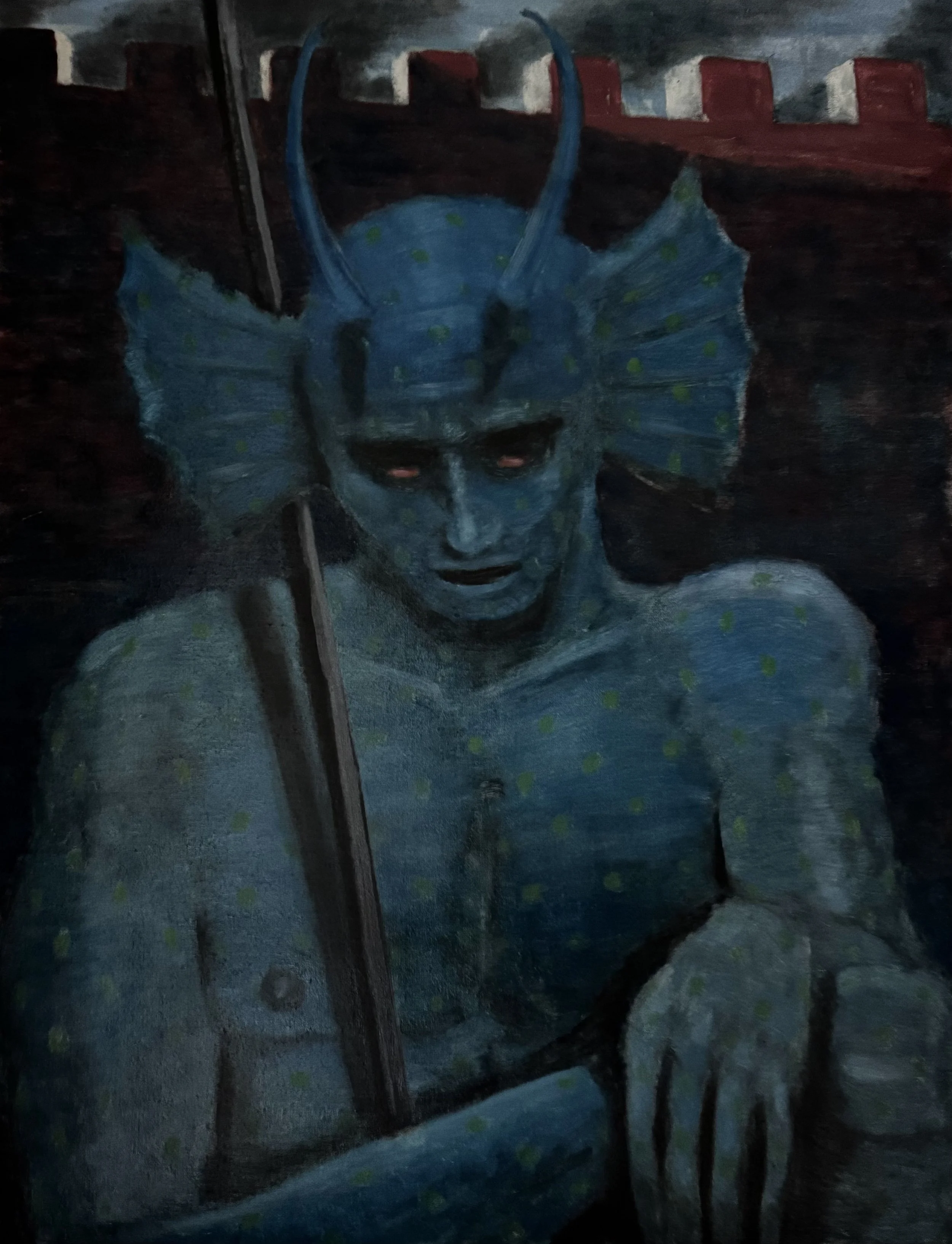   Expulsed Demon Outside the Walls of Florence  