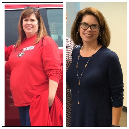 Before (November 2015) and After (On the day I made "Goal," May 24, 2017).