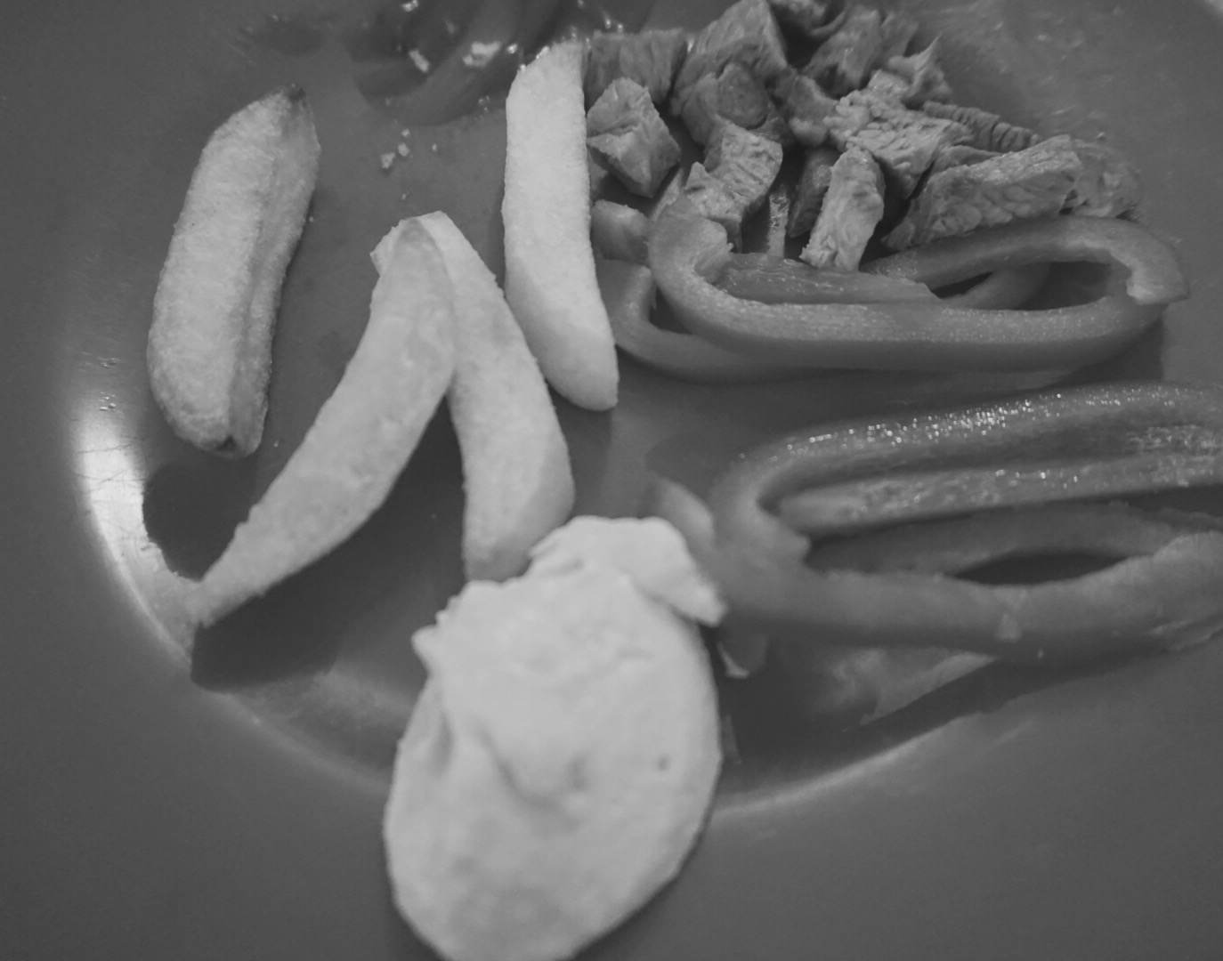 Oh no - chips. Not even good ones.