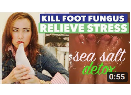 Detox and mineral foot soak
