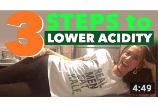 3 ways to lower acidity