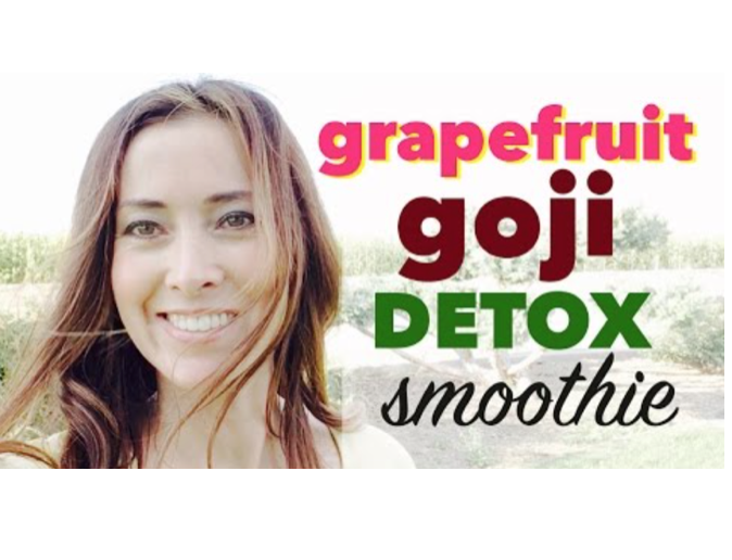 Best Weight Loss Smoothie Recipe | Grapefruit Goji Detox 