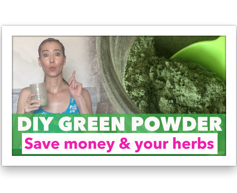 Make Your Own Green Powder at Home