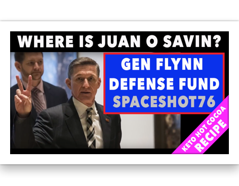 here is Juan O Savin?? Gen. Flynn Defense Fund and SpaceShot76