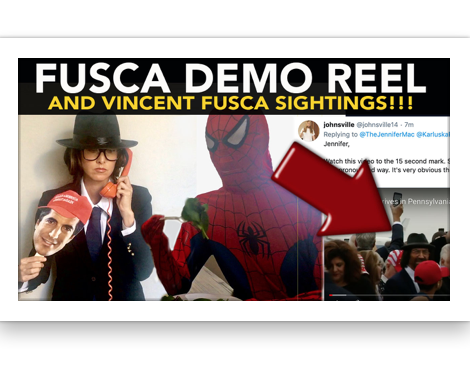 Vincent Fusca Demo Reel - plus a couple VF sightings!
