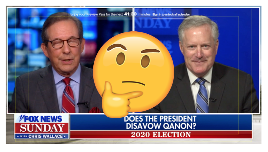 FBI calls Q dangerous. Why is Mark Meadows smiling?