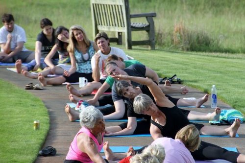 Yoga on the Green - Every Saturday Morning 7:00am