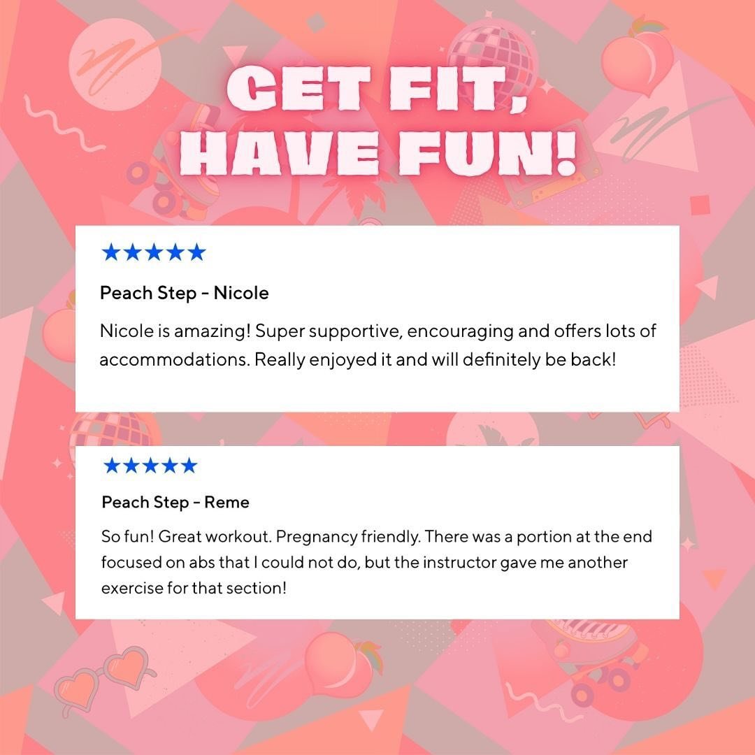 Getting fit has never been this fun! ⭐⭐⭐⭐⭐ 🎉

Get ready to sweat, smile, and smash those goals while having an absolute blast! ✨

Don&rsquo;t just take our word for it &ndash; our 5-star reviews speak volumes.

Ready to experience the hype? 

Click 