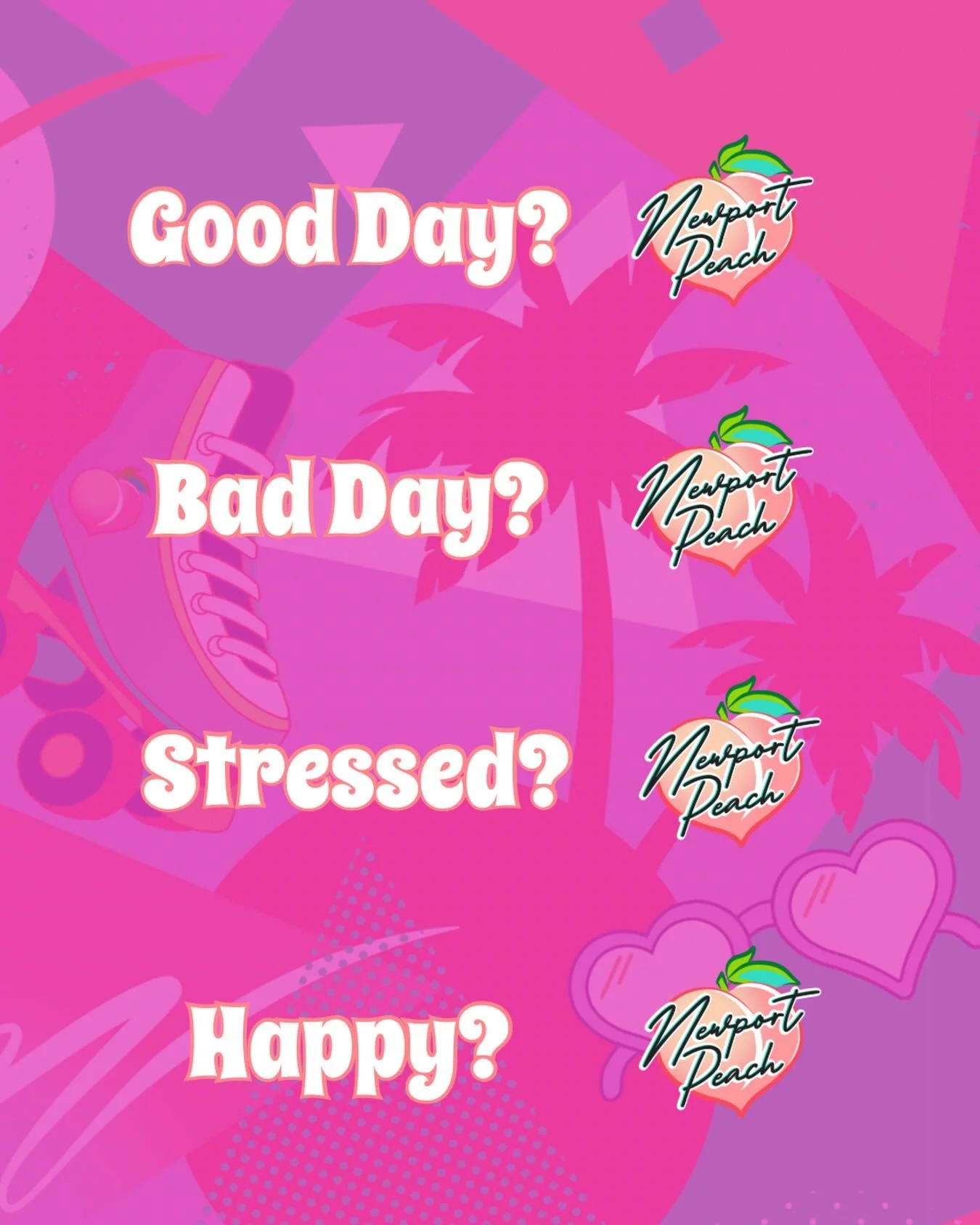 I think we know what the answer is 🍑 #NewportPeach