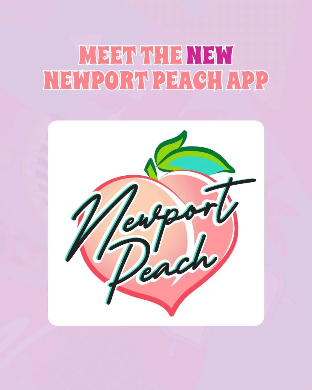 The NEW Newport Peach APP is here! Please check your email to reset your password and download the new app! 🍑 You can use the new app for any bookings going forward! Have questions? Let us know, we are happy to help! ✨