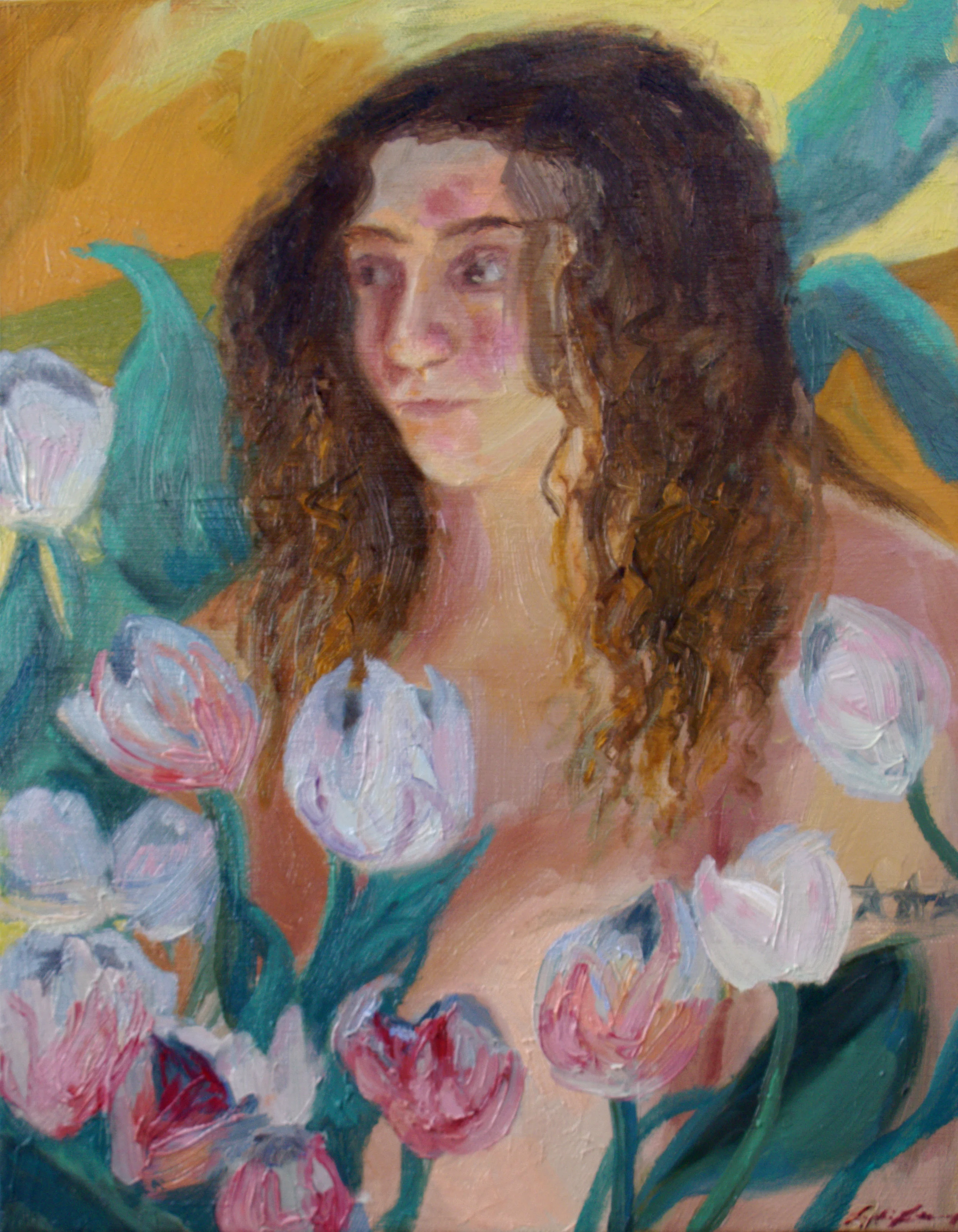 © Pedal, 11x14 inches, oil on canvas. -sold