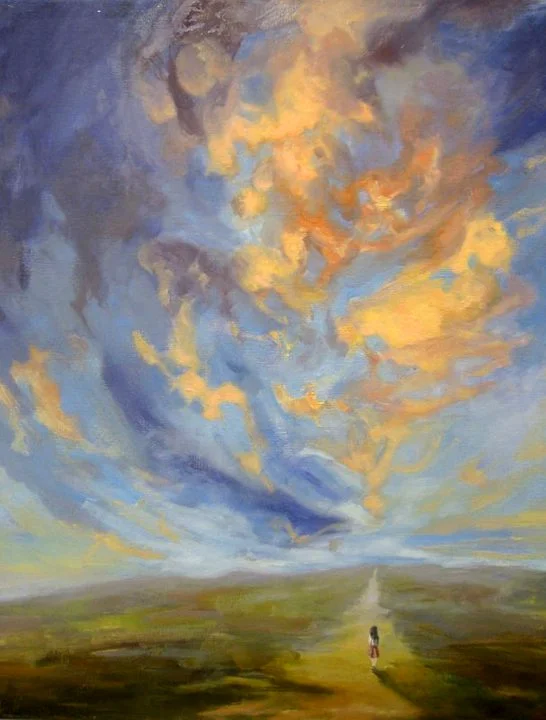 © Watch Over Me, 24x30 inches, oil on canvas: Donation Painting for the International Justice Mission
