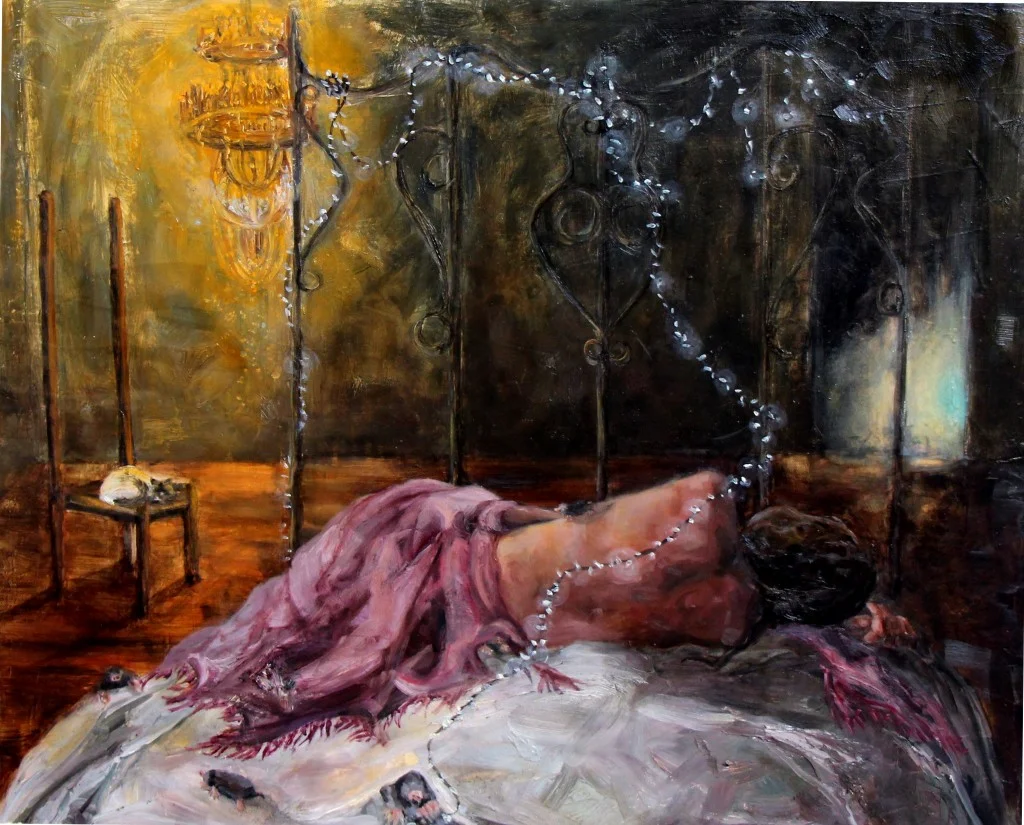 © Distraction, 24x30 inches, oil on canvas - not available