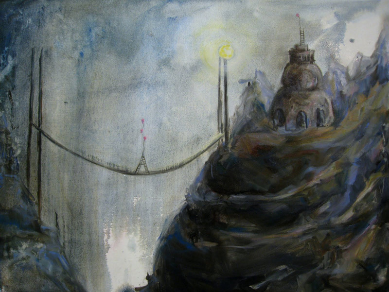 © The Link, 30x40 inches, oil on canvas - sold