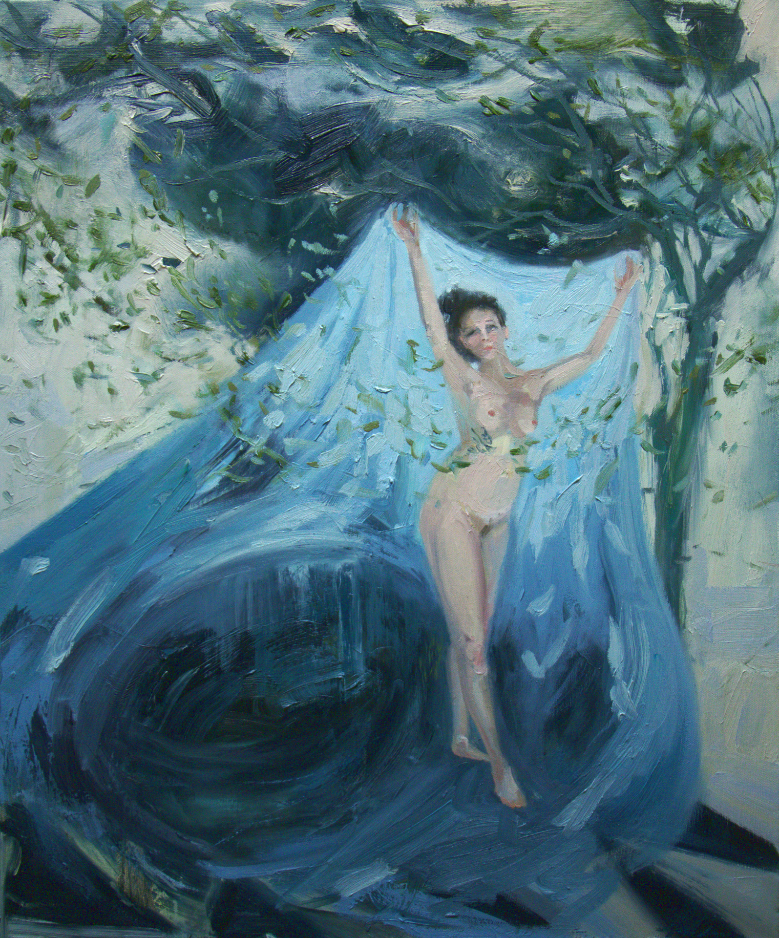 © Vortex, 20x24 inches, oil on canvas, 2016