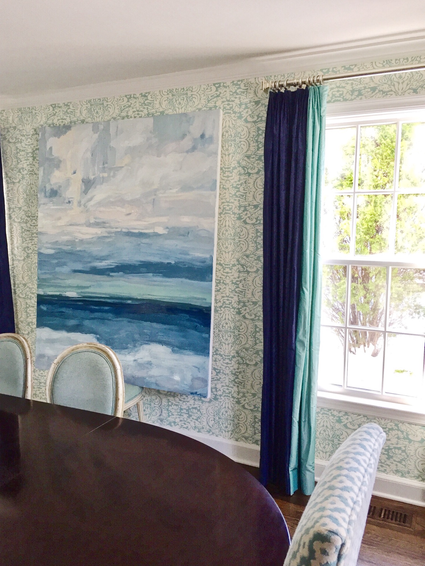 Elevated Dining: Custom Oil Painting