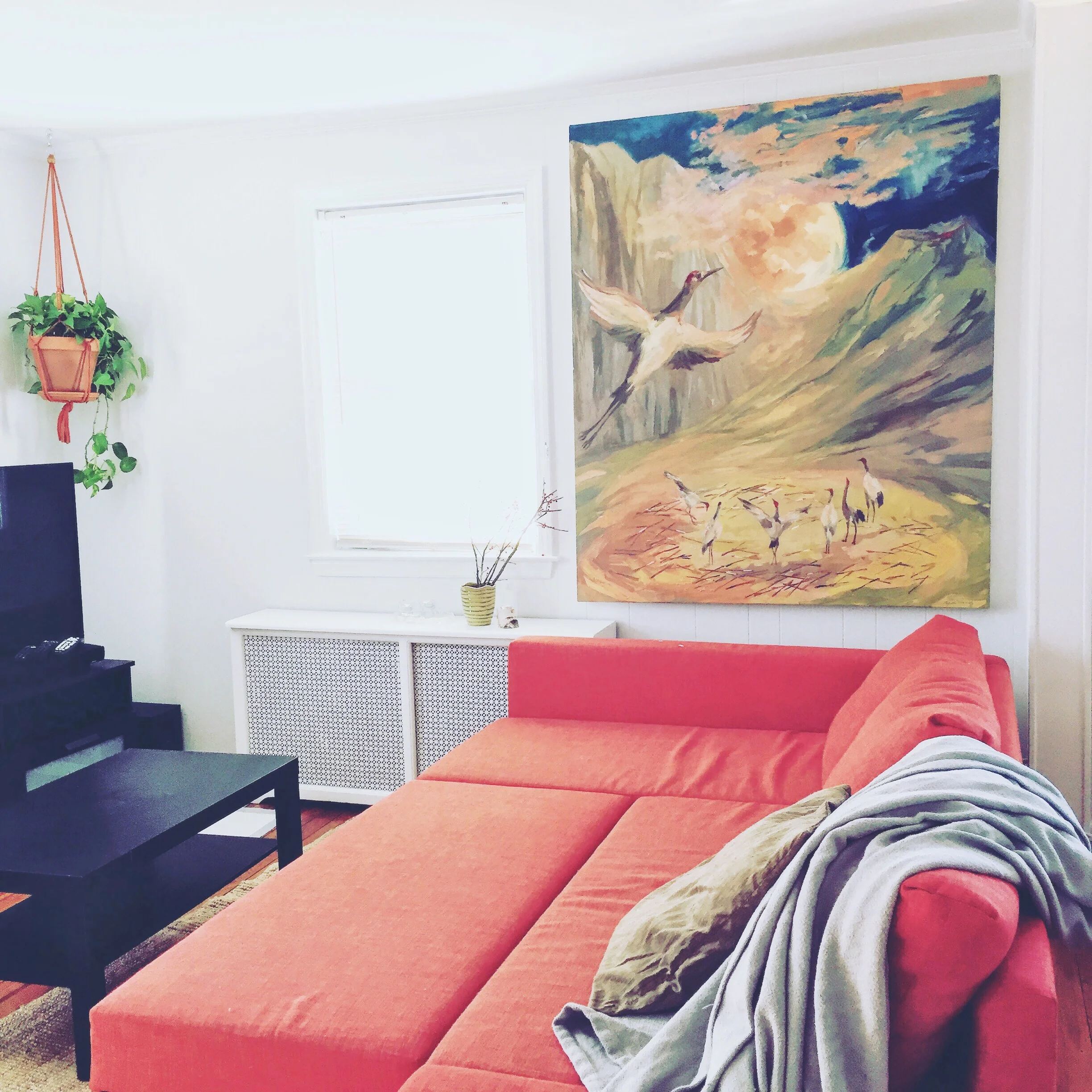 Orange Theory: Custom Oil Painting