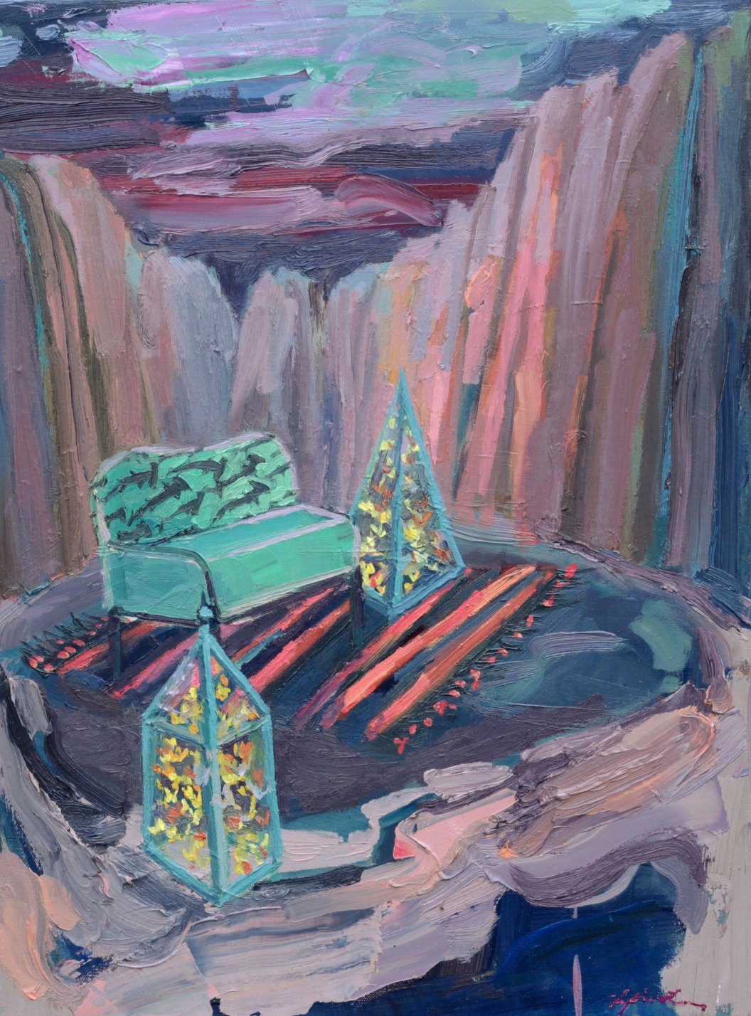  © Prism II, 18x24 inches, oil on canvas 