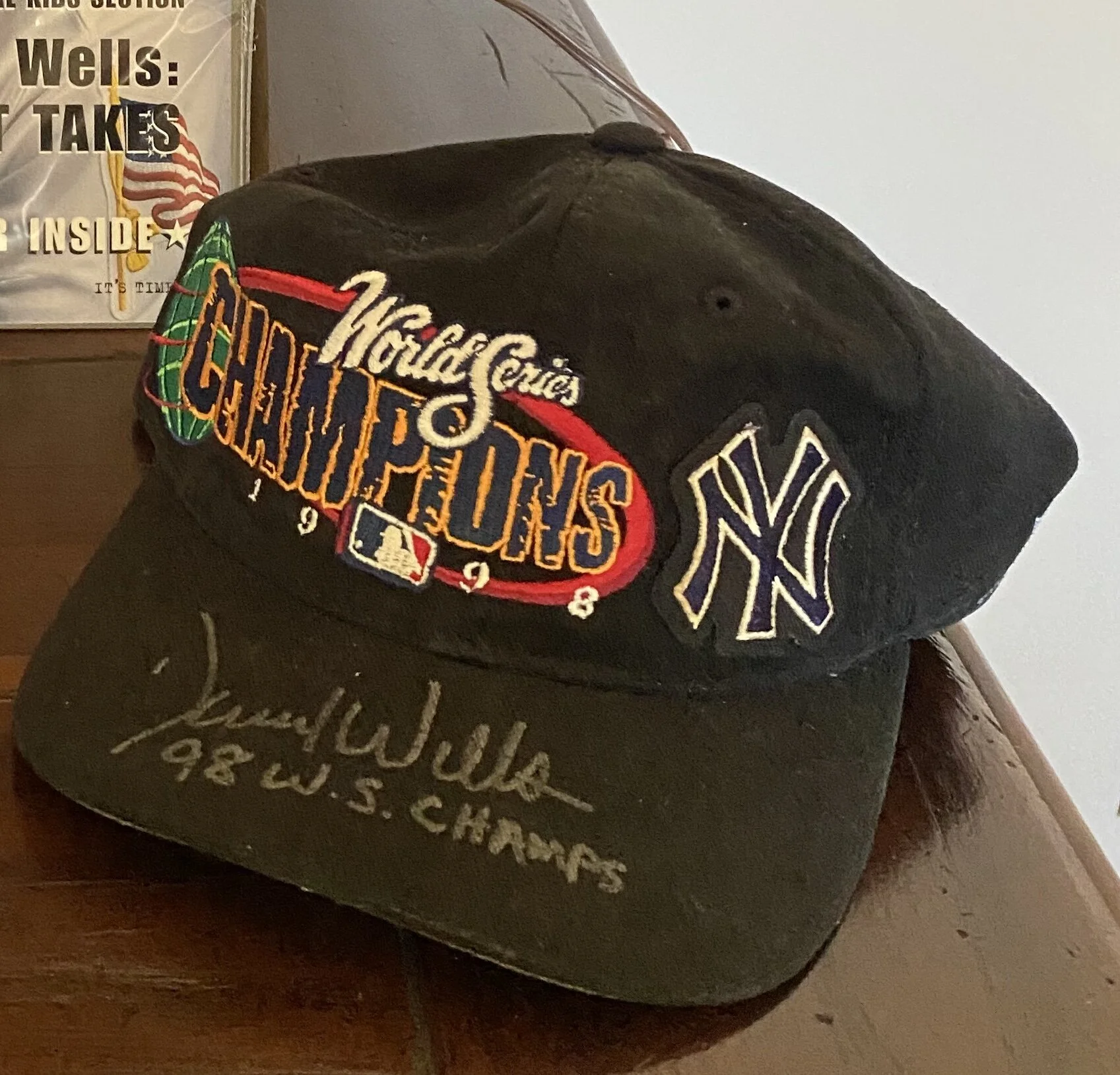 Signed World Series Hat
