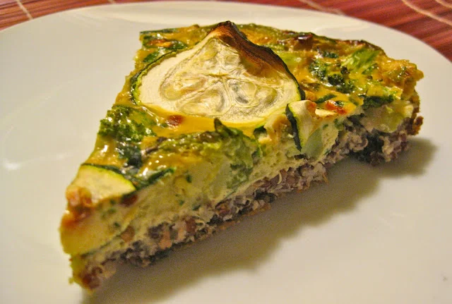Dairy-Free Vegetable Quiche with a Quinoa Crust