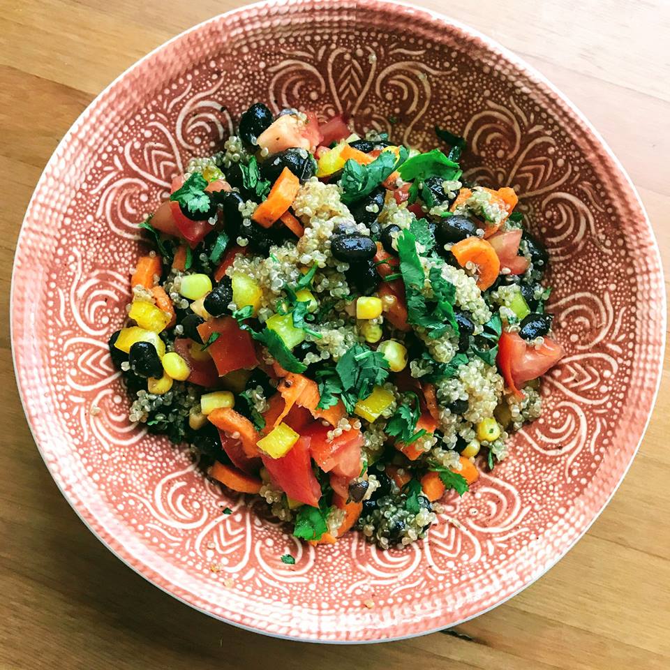Quinoa Black Bean Salad 